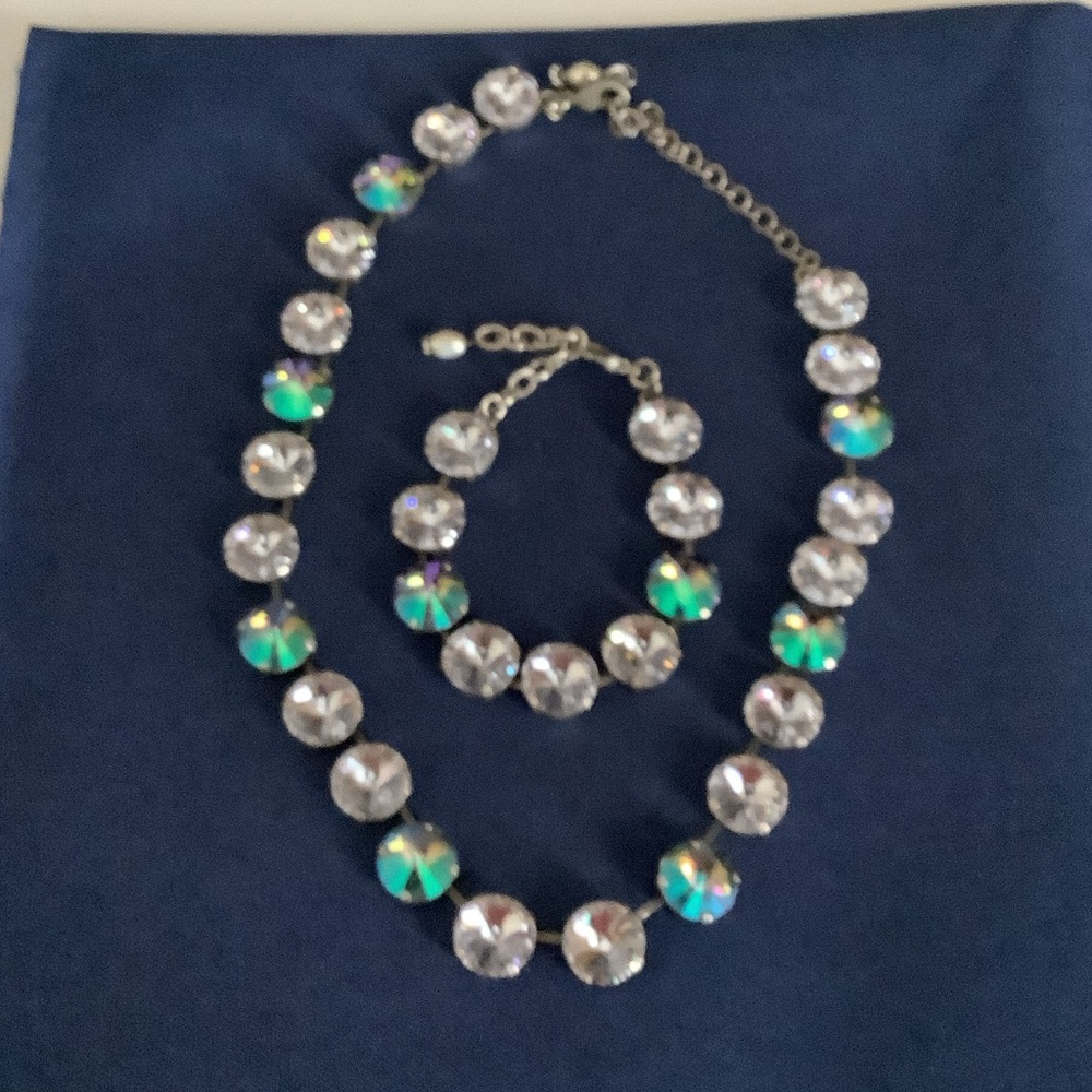 Jewelry set necklace and bracelet
